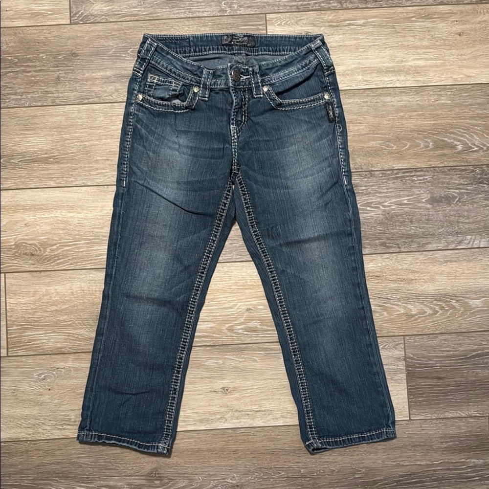 Silver Jeans Blue Relaxed Fit Denim